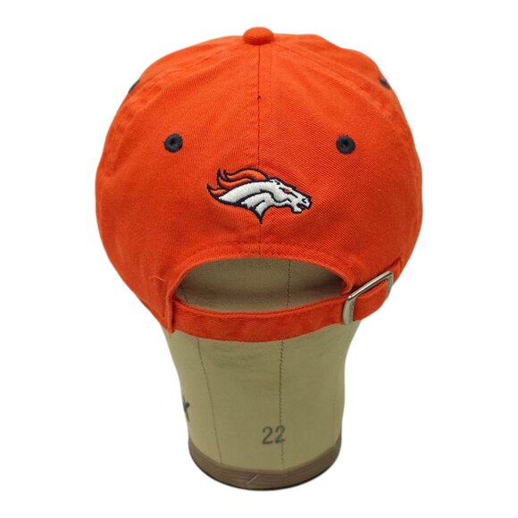 Denver Broncos Adjustable Cap NFL Trucker Baseball Hat On Field Reebok Orange - Picture 4 of 14